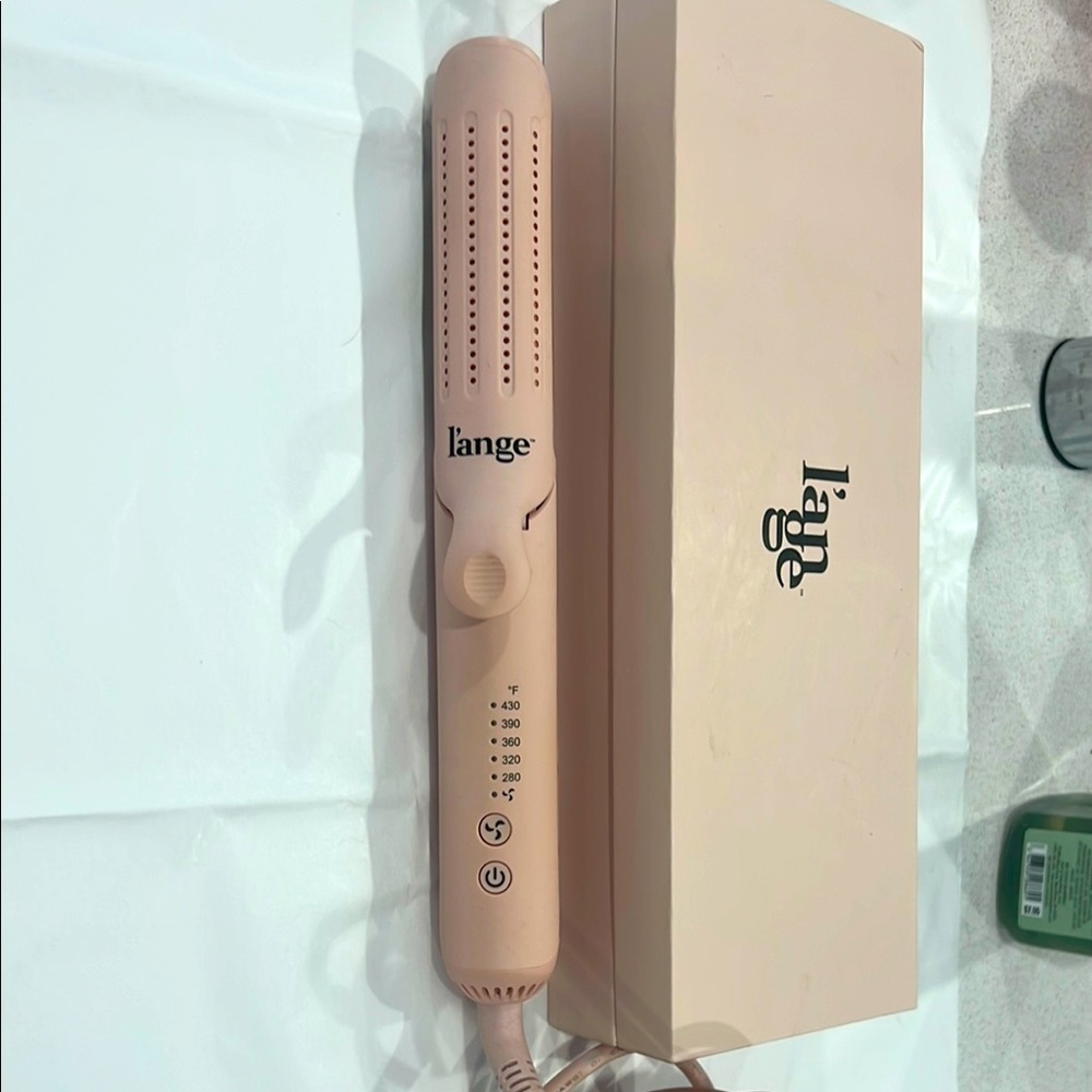 Lange Pink Hair Straightener